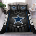 Dallas Cowboys Personalized Quilt Set Best Gift For Fan BGBED111
