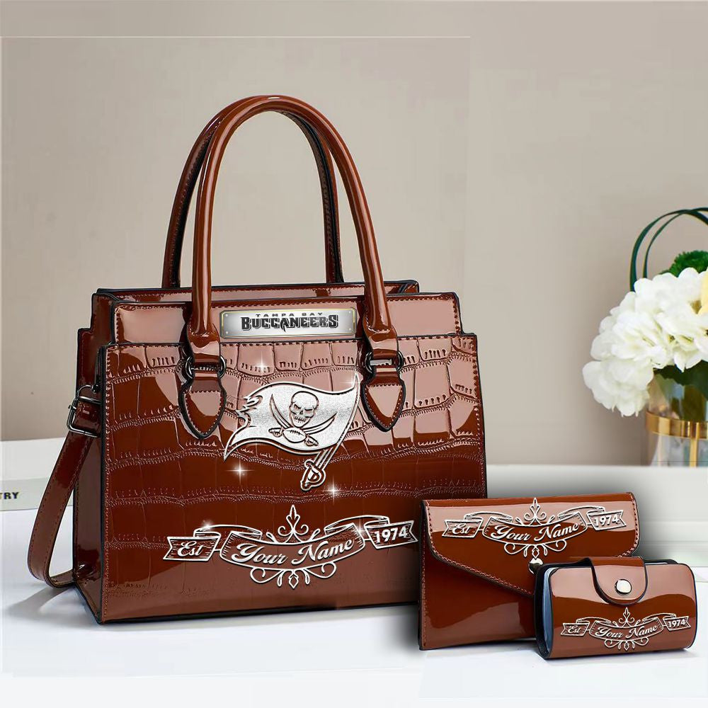 Buy the Handbag, Get the Wallet & Card Holder Free Tampa Bay Buccaneers VITRHB120