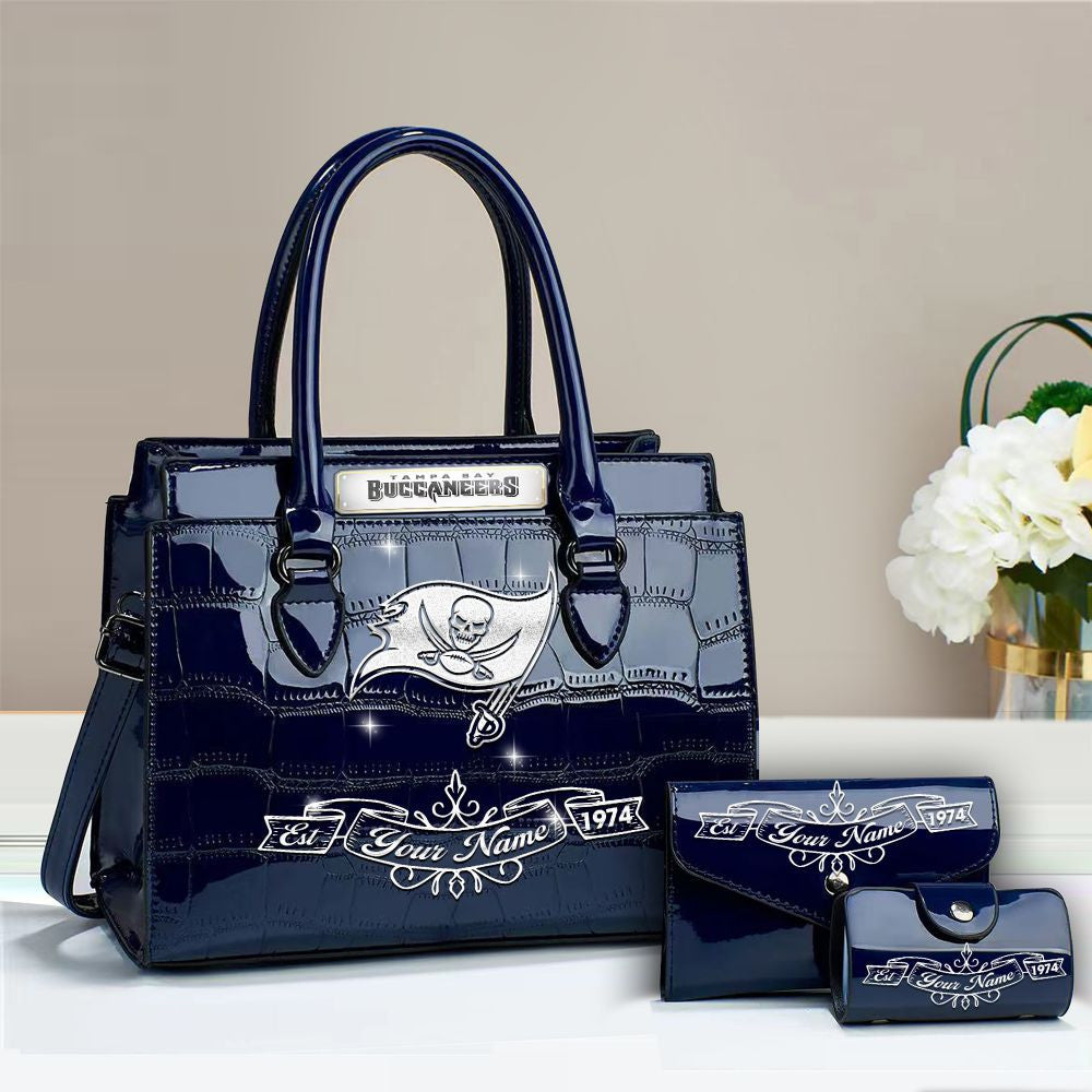 Buy the Handbag, Get the Wallet & Card Holder Free Tampa Bay Buccaneers VITRHB120
