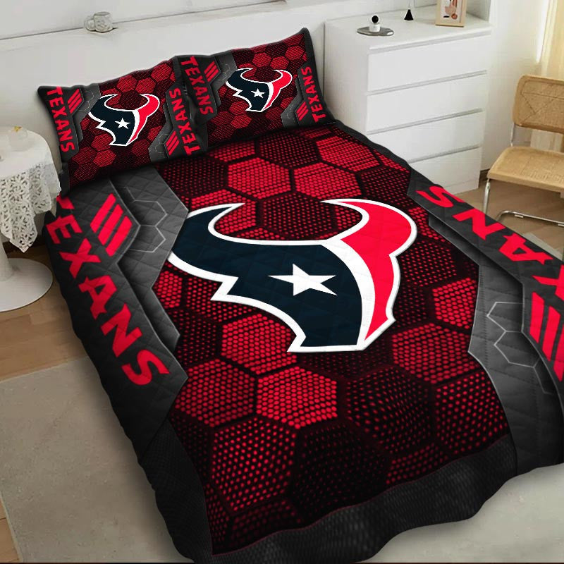 Quilts Bedroom Decor Fan Gifts Houston Texans DMHG0937 Multicolor