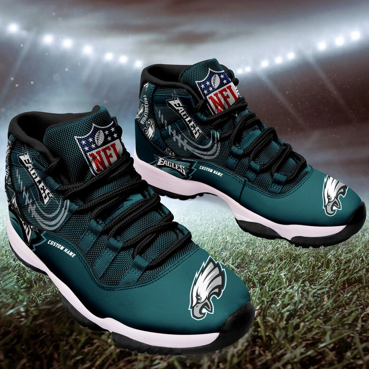 Philadelphia Eagles Personalized AJD11 Sneakers S0309 BG209