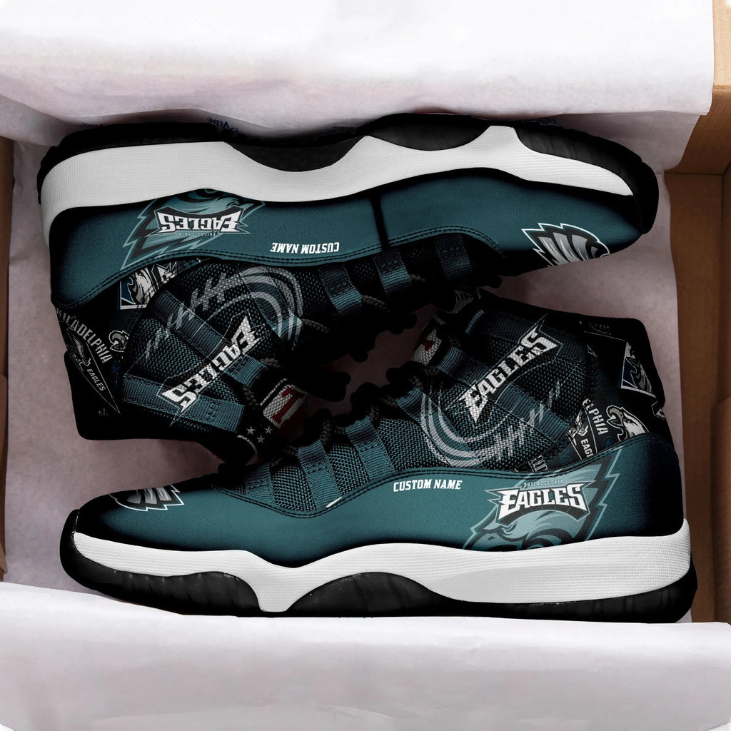 Philadelphia Eagles Personalized AJD11 Sneakers S0309 BG209