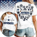 Dallas Cowboys | Premium NFL Heartbeat Fan Spirit 3D Shirt TD009