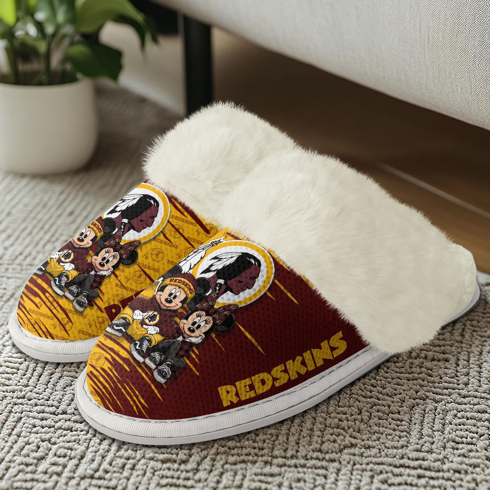 Washington Redskin DMHE3427 Cotton Slippers