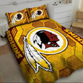 Quilts Bedroom Decor Fan Gifts Washington Redskins DMHG0990 Multicolor
