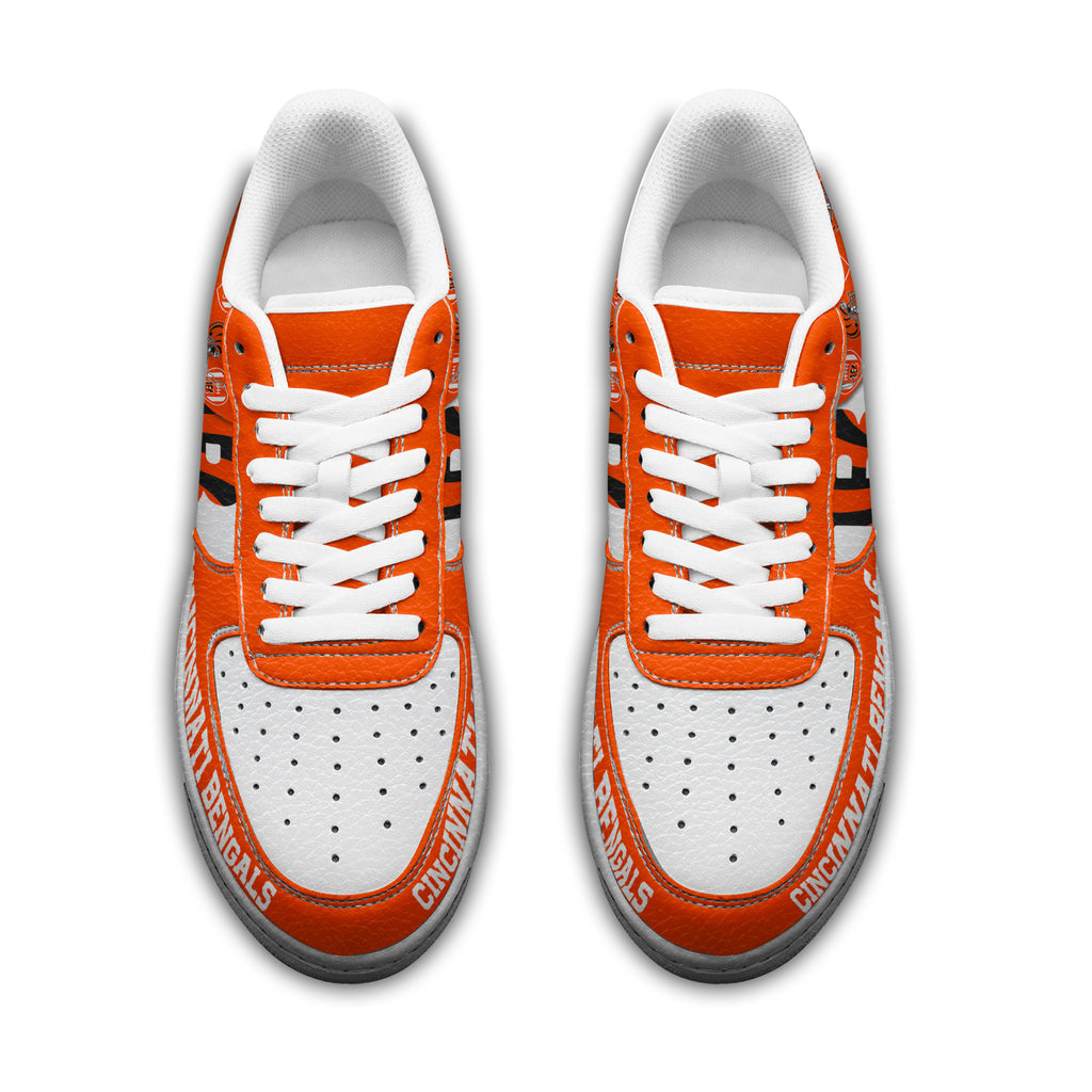 Cincinnati Bengals | Premium NFL Gridiron Classic AF1 Shoes NTH28