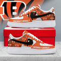 Cincinnati Bengals | Premium NFL Gridiron Classic AF1 Shoes NTH28