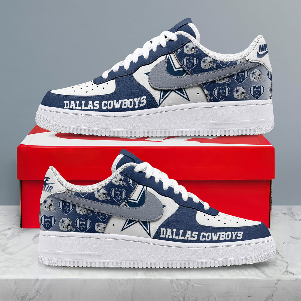 Dallas Cowboys | Premium NFL Gridiron Classic AF1 Shoes NTH21