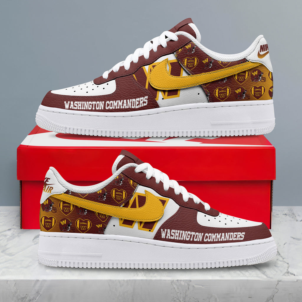 Washington Commanders | Premium NFL Gridiron Classic AF1 Shoes NTH20