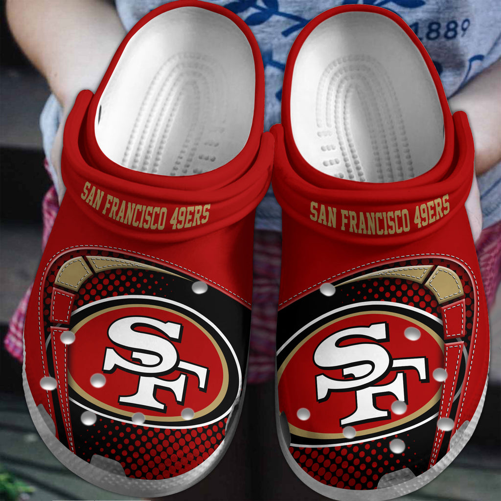 San Francisco 49ers | Premium NFL Crocs Shoes VAN3116