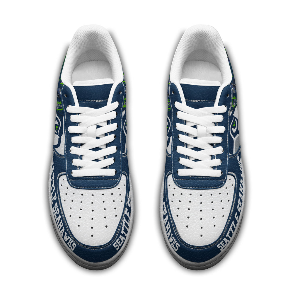Seattle Seahawks | Premium NFL Gridiron Classic AF1 Shoes NTH16