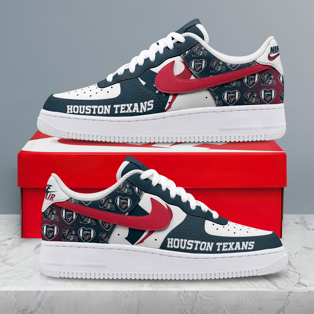 Houston Texans | Premium NFL Gridiron Classic AF1 Shoes NTH15