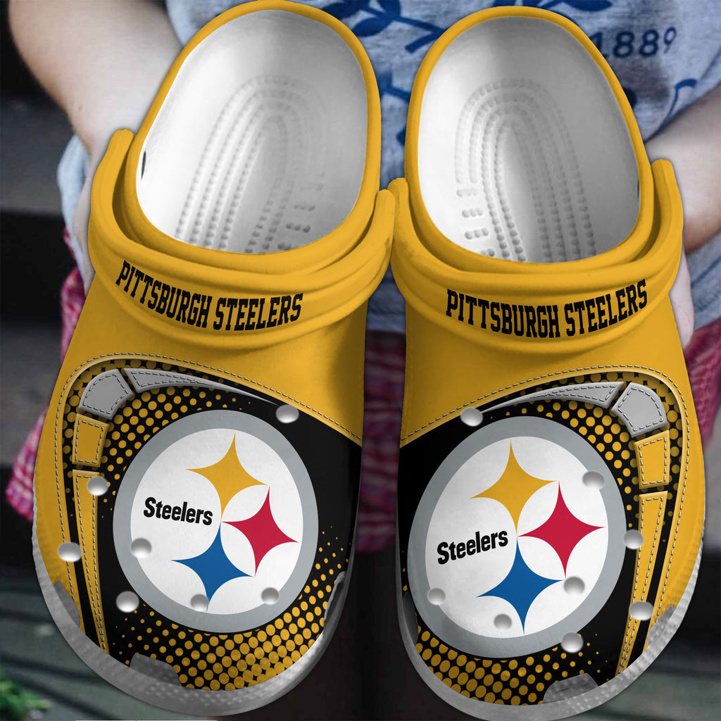 Pittsburgh Steelers | Premium NFL Crocs Shoes VAN3109