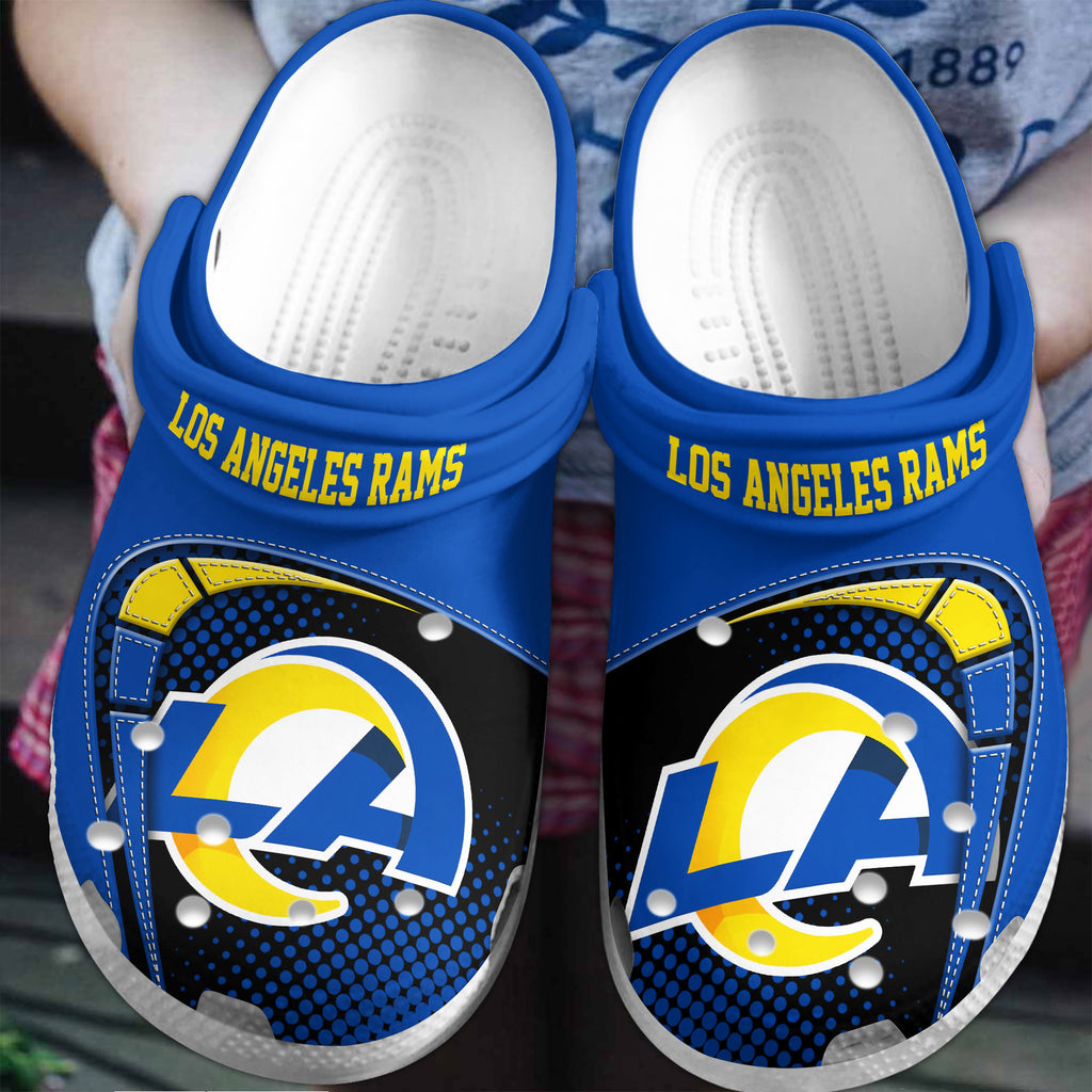 Los Angeles Rams | Premium NFL Crocs Shoes VAN3100