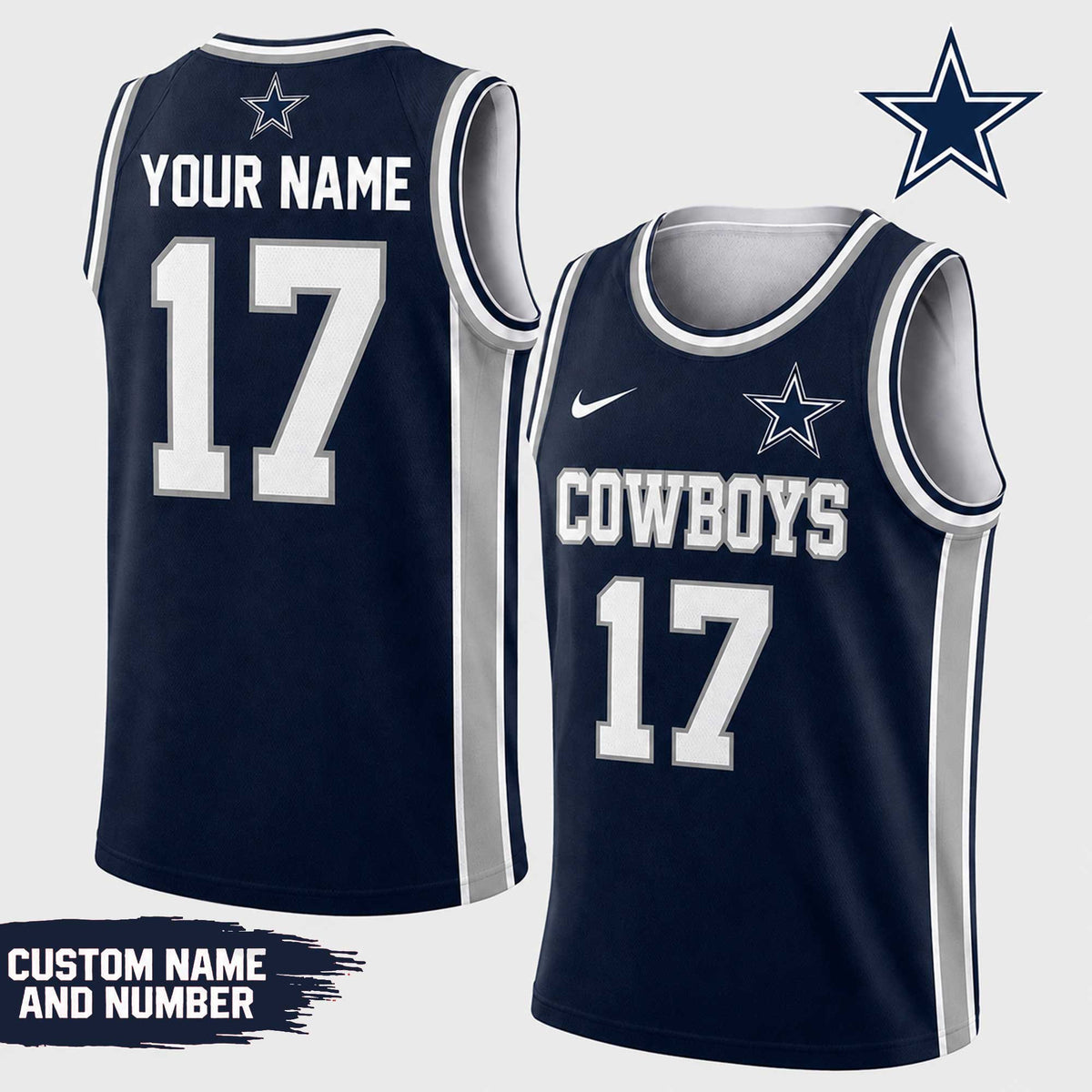 Dallas Cowboys | Premium NFL Fan Pride Tank Top Shirt VA8701