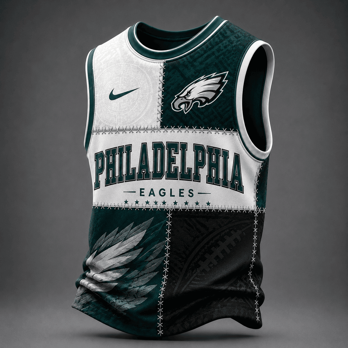 Philadelphia Eagles | Premium NFL Team Inspired Tank Top Jersey VA8304
