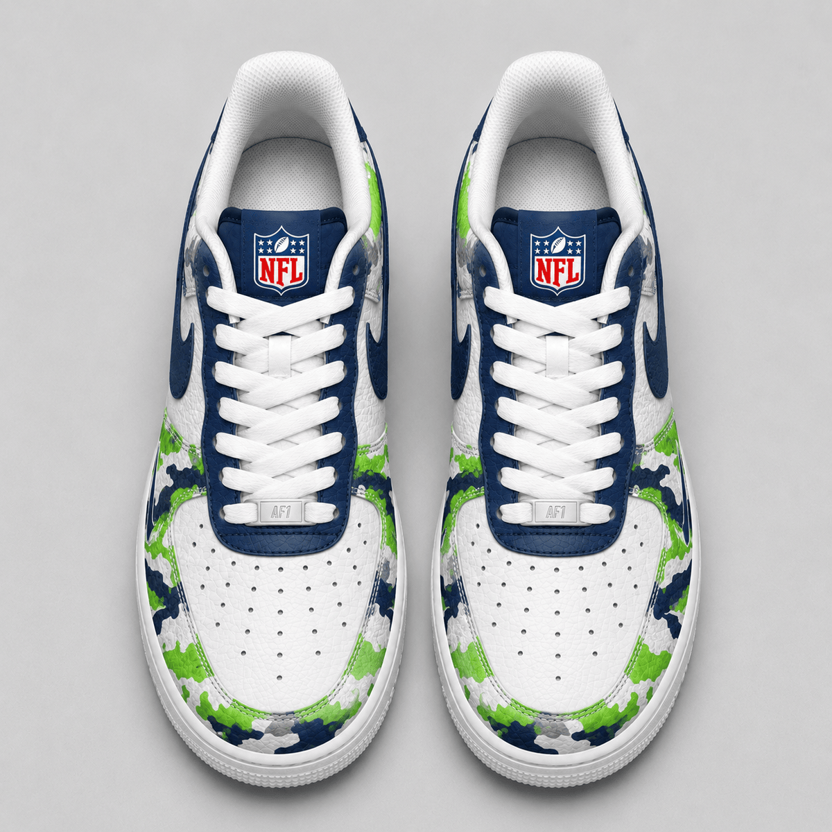 Seattle Seahawks | Premium NFL Team AF1 Shoes VA916