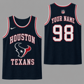 Houston Texans | Premium NFL Personalized Team Custom Name Number Sports Tank Top NDN126