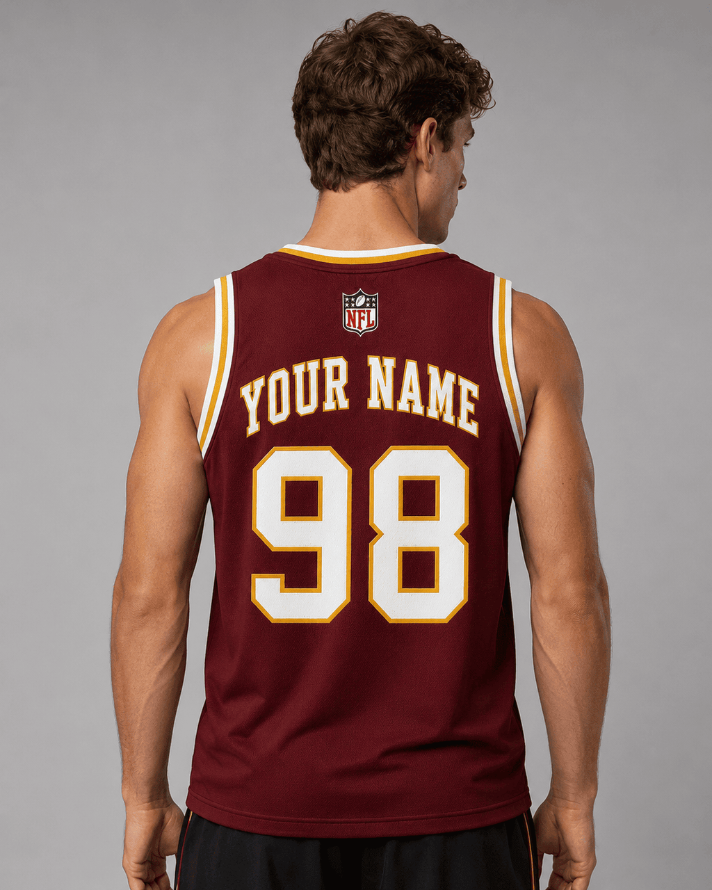 Washington Commanders | Premium NFL Personalized Team Custom Name Number Sports Tank Top NDN105