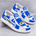 Los Angeles Rams | Premium NFL Team Logo Patchwork Loafer Shoes NY - VAN52106