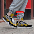 Pittsburgh Steelers Personalized AJ4 Sneaker BG171