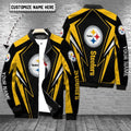 Pittsburgh Steelers Personalized Bomber Jacket BG638