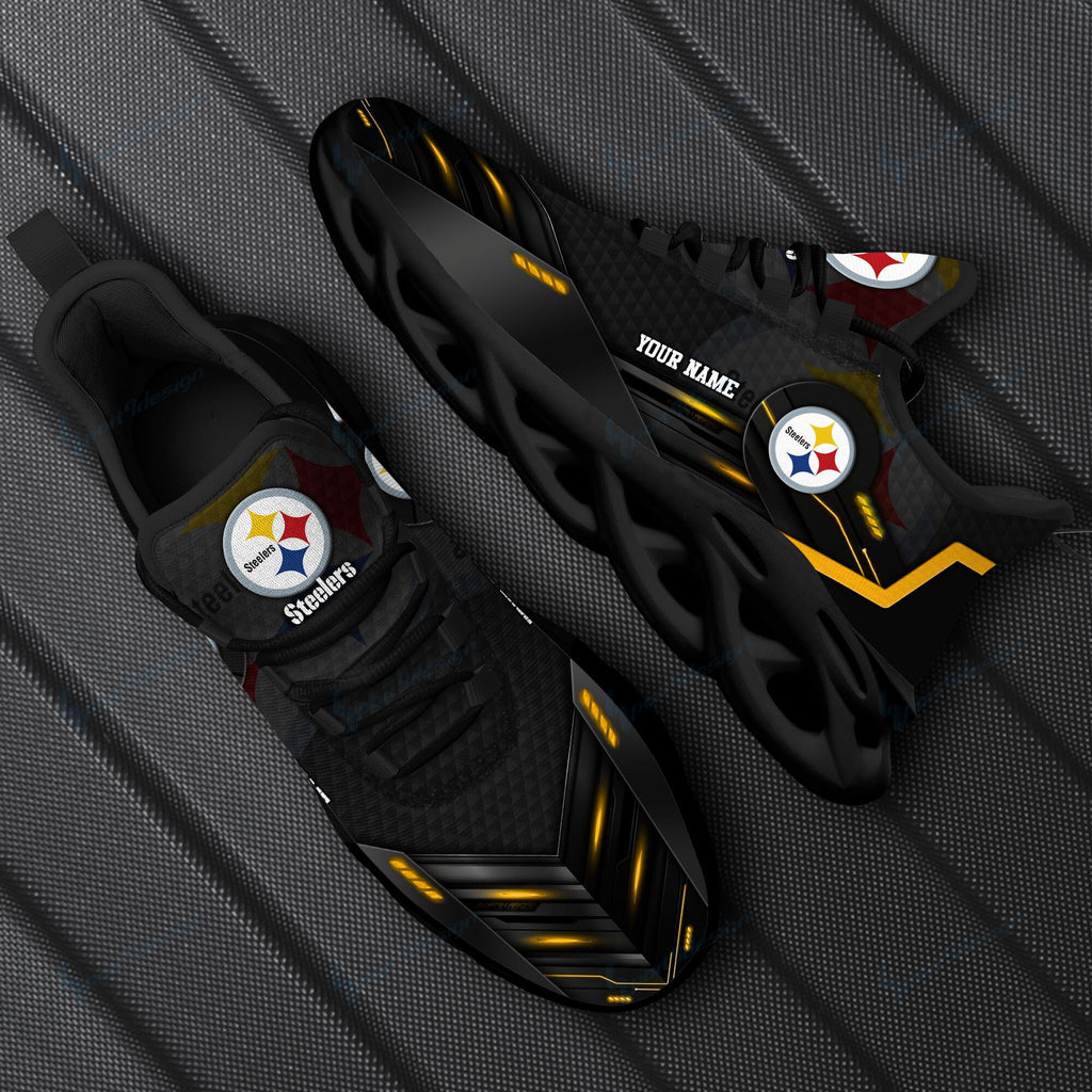 Pittsburgh Steelers Personalized Yezy Running Sneakers SPD251