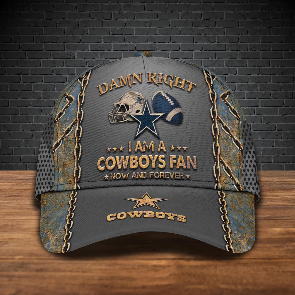Dallas Cowboys Cap New Version Custom Your Name, Football Team Cap, Football Lovers Gifts ETRG-477009