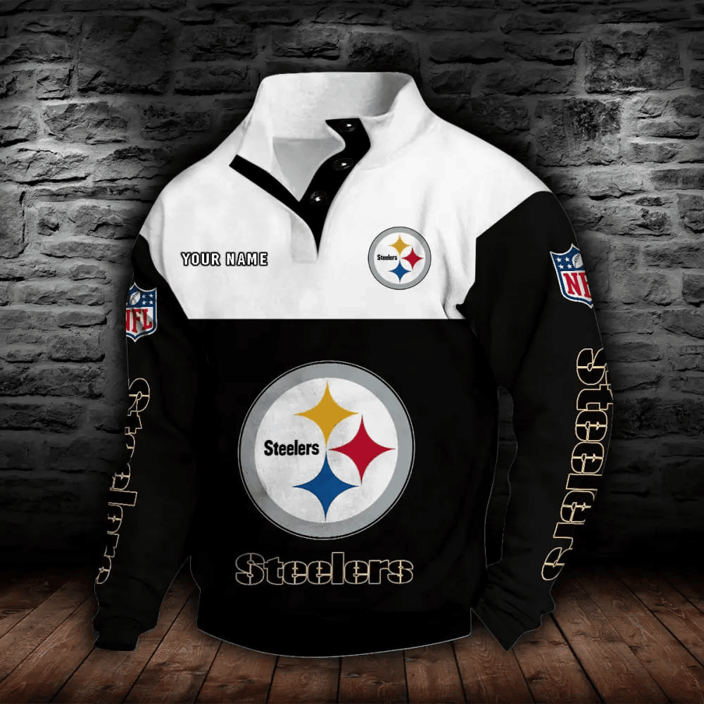 SPTS9DBSCH630-Pittsburgh Steelers NFL Sports Sweatshirt Colorful