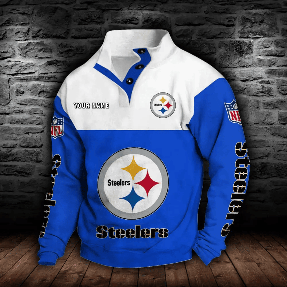 SPTS9DBSCH630-Pittsburgh Steelers NFL Sports Sweatshirt Colorful
