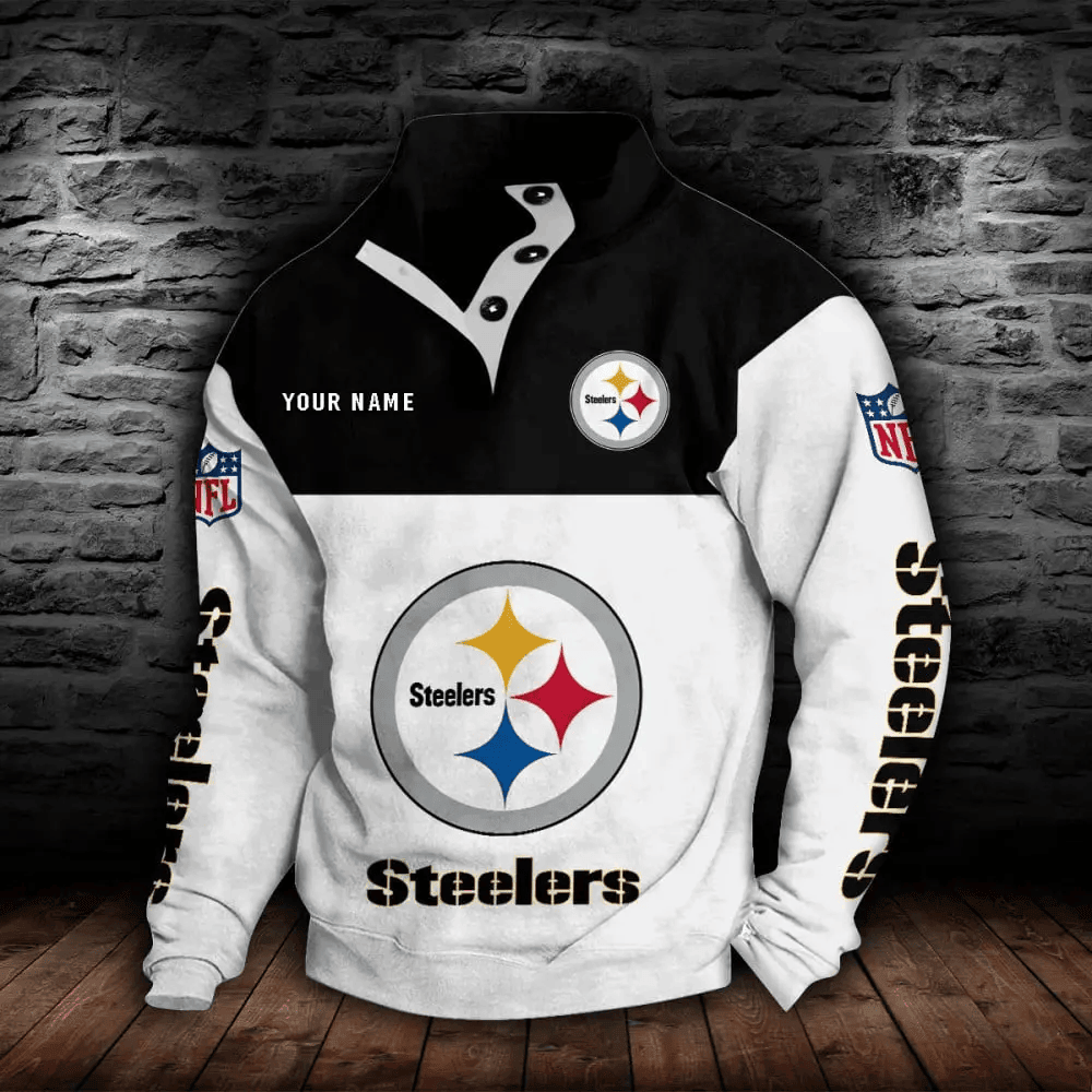 SPTS9DBSCH630-Pittsburgh Steelers NFL Sports Sweatshirt Colorful