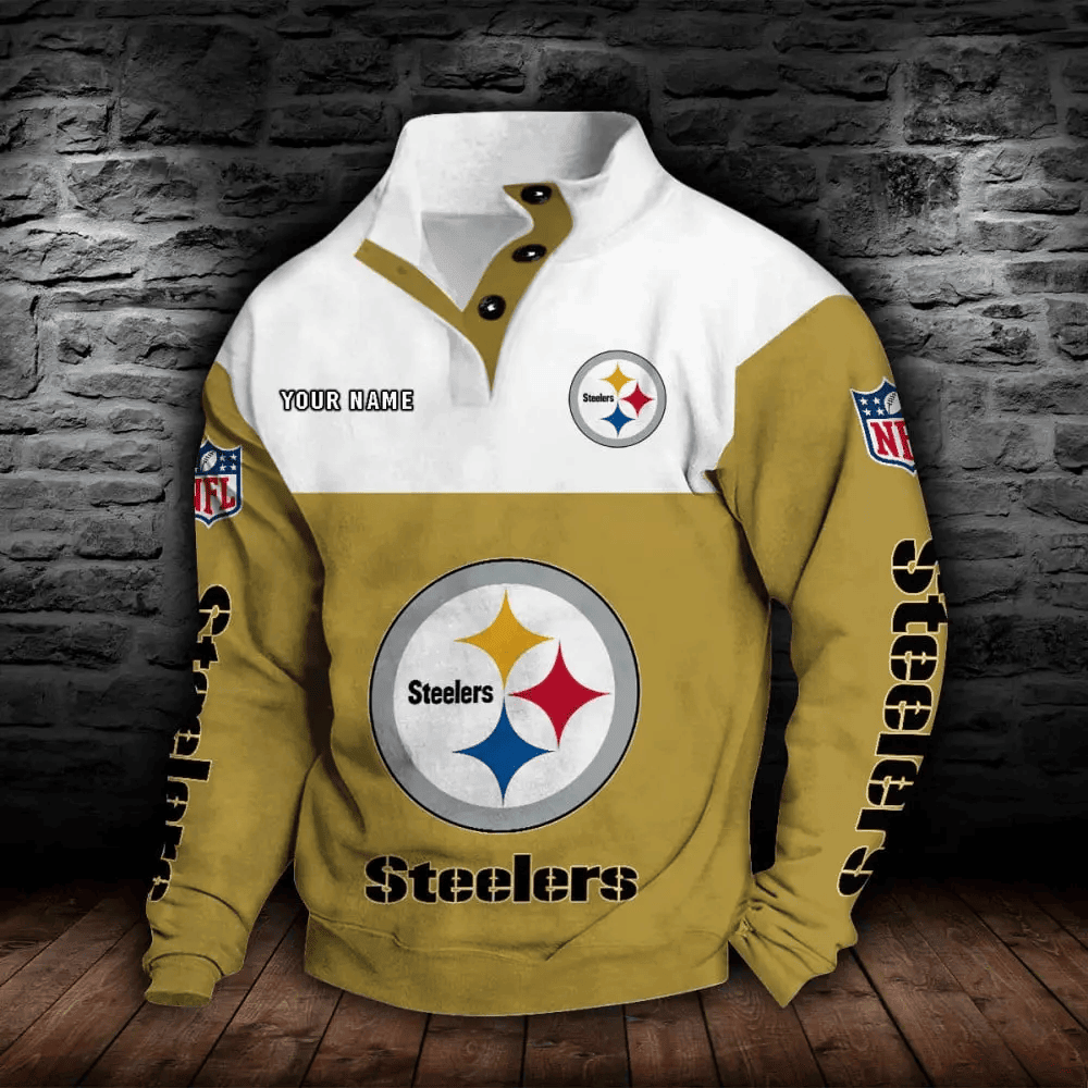 SPTS9DBSCH630-Pittsburgh Steelers NFL Sports Sweatshirt Colorful