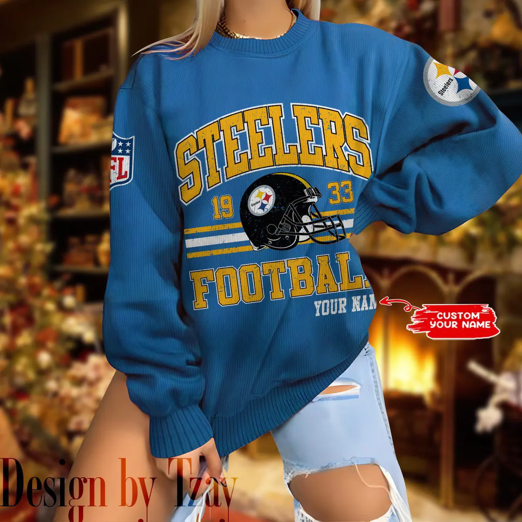 Pittsburgh Steelers Personalized Fashion Design New Woolen Sweater BGSWT290