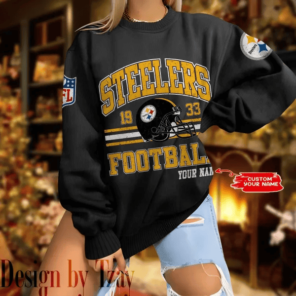 Pittsburgh Steelers Personalized Fashion Design New Woolen Sweater BGSWT290