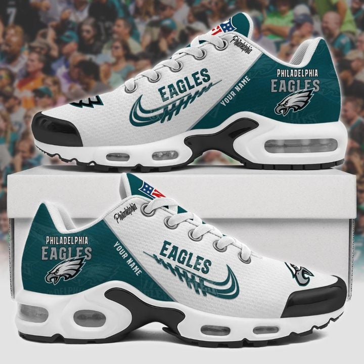 Philadelphia Eagles Personalized Plus Sneakers 0813 BGTN191