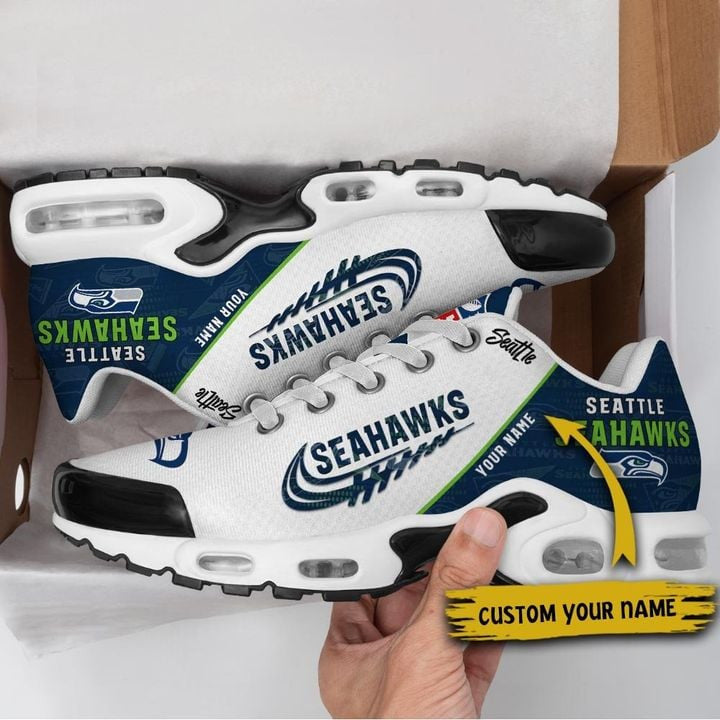 Seattle Seahawks Personalized Plus Sneakers 0813 BGTN194