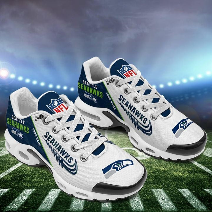 Seattle Seahawks Personalized Plus Sneakers 0813 BGTN194