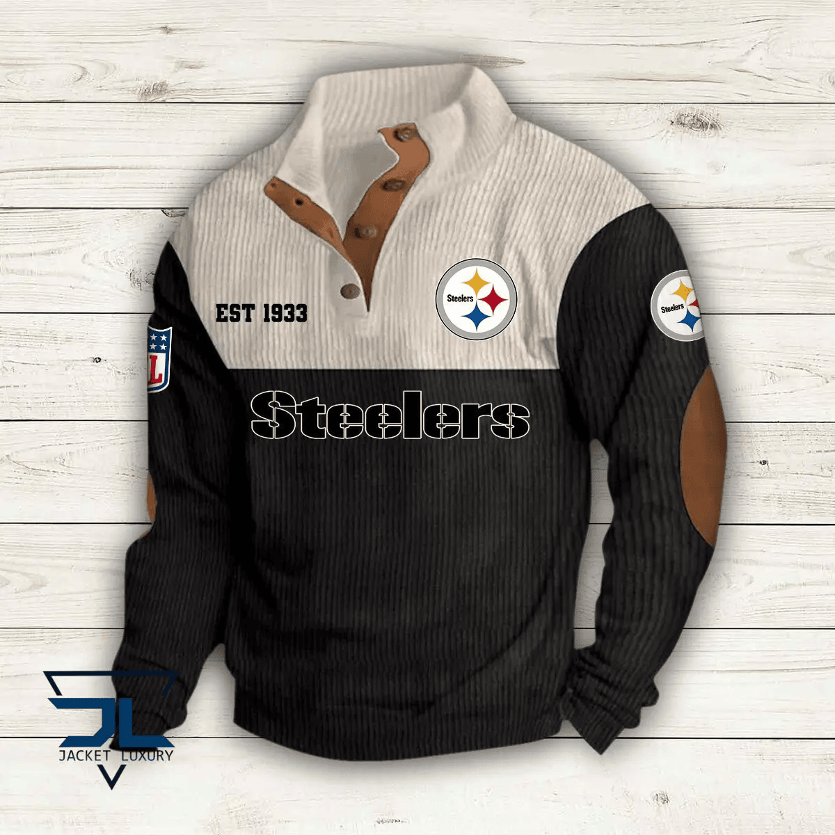 Pittsburgh Steelers Premium Personalized Game-Day Pullover S9DBSCH123