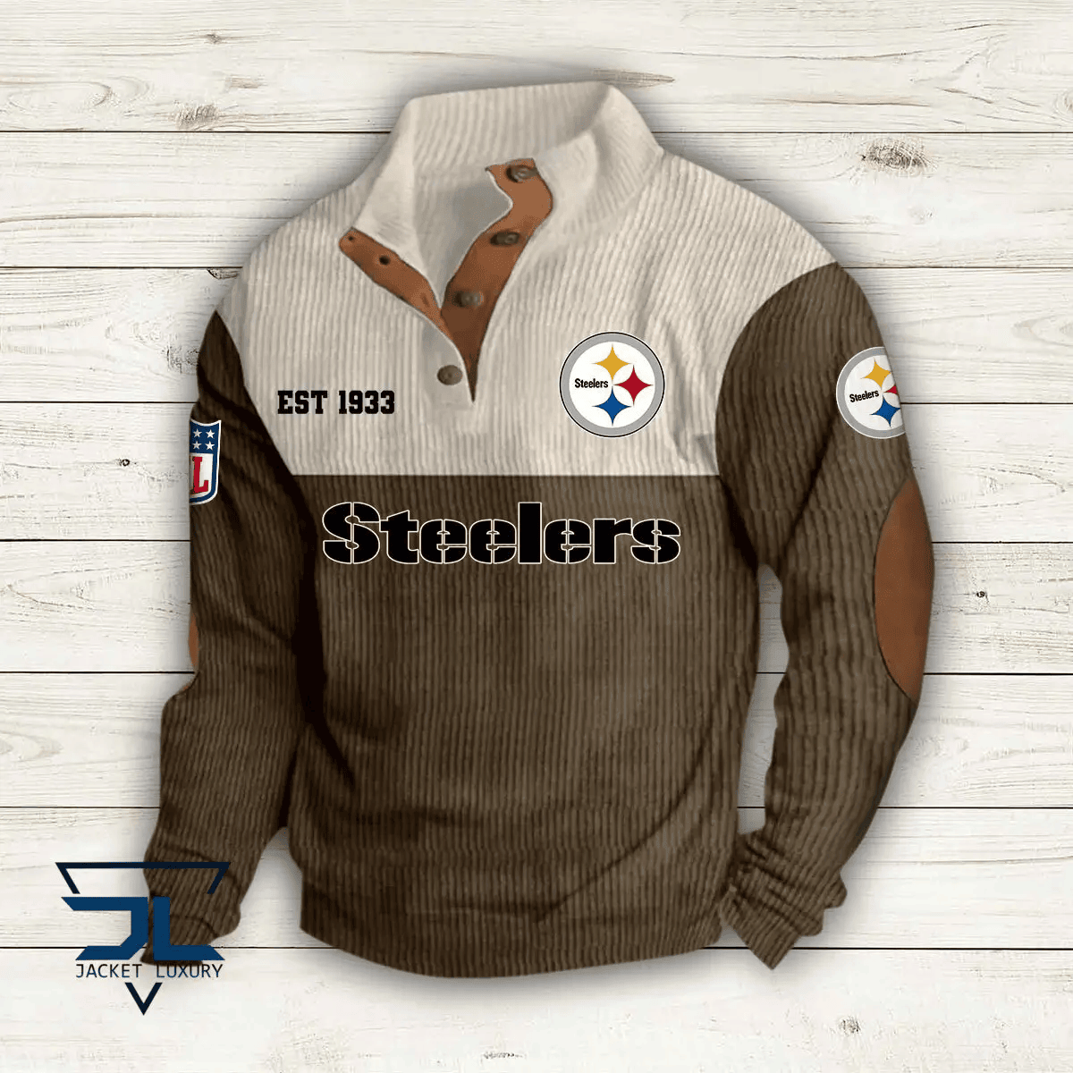 Pittsburgh Steelers Premium Personalized Game-Day Pullover S9DBSCH123
