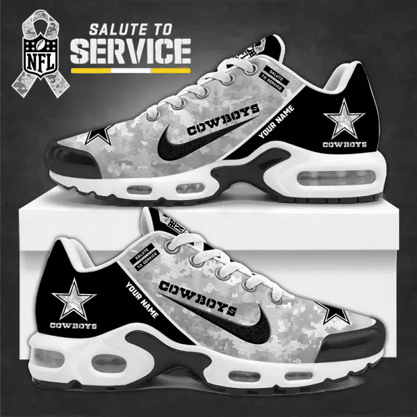 SPTBGTN541-Dallas Cowboys Personalized Plus  Sneakers