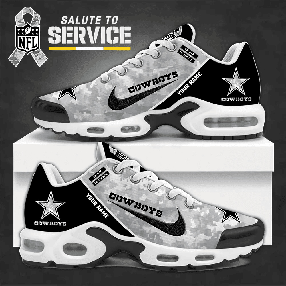 SPTBGTN541-Dallas Cowboys Personalized Plus  Sneakers