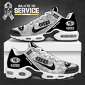 SPTBGTN560-San Francisco 49ers Personalized Plus Sneakers