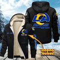 Los Angeles Rams | Zip Up Fur Coat ANZTZH134