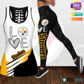 Pittsburgh Steelers Leggings And Tank Top BG192