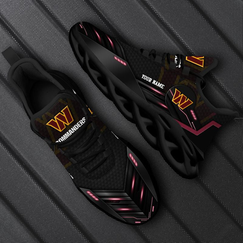 Washington Commanders Personalized Yezy Running Sneakers SPDMS763