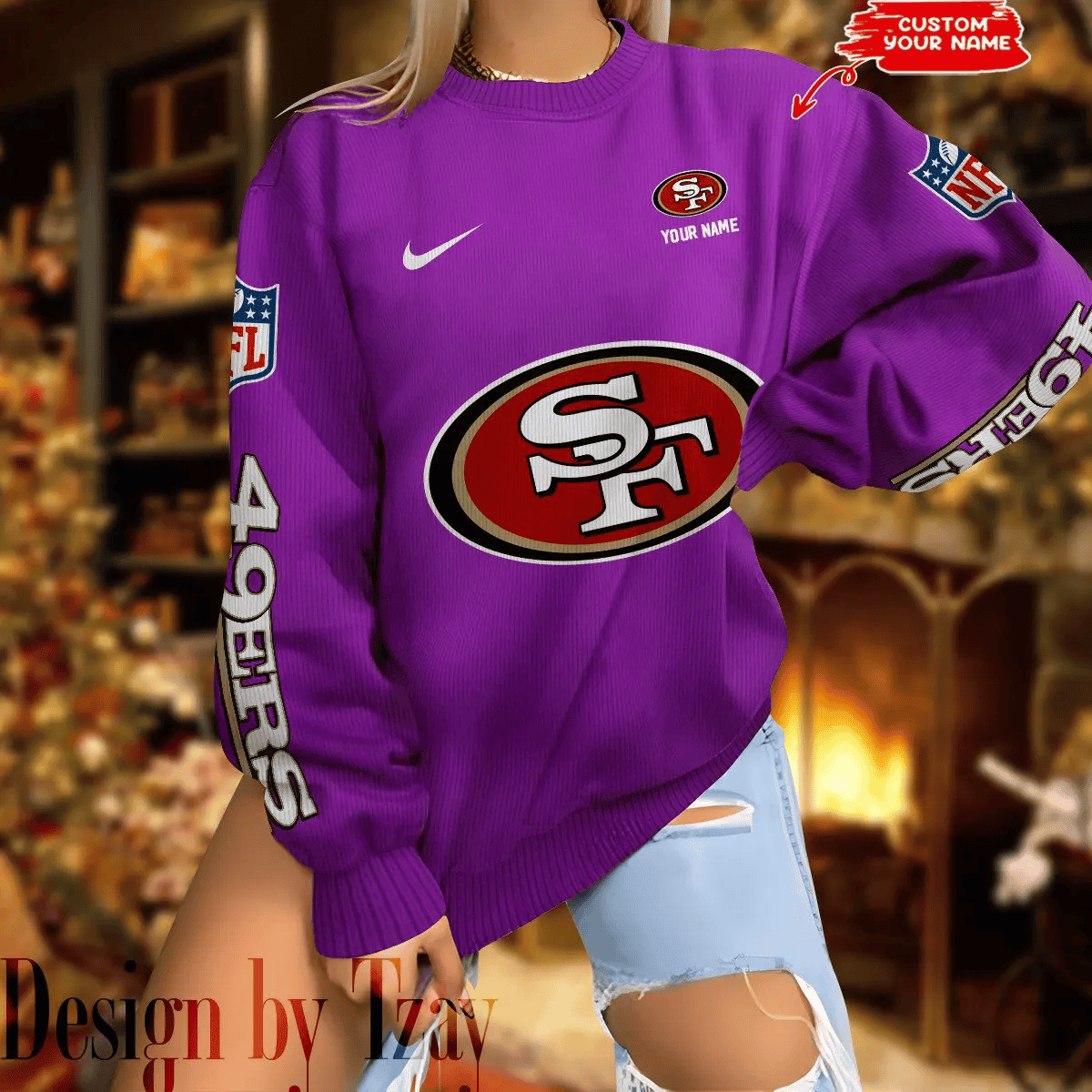San Francisco 49ers New Woolen Sweater BGSWT212