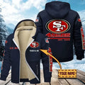 San Francisco 49ers | Zip Up Fur Coat ANZTZH143