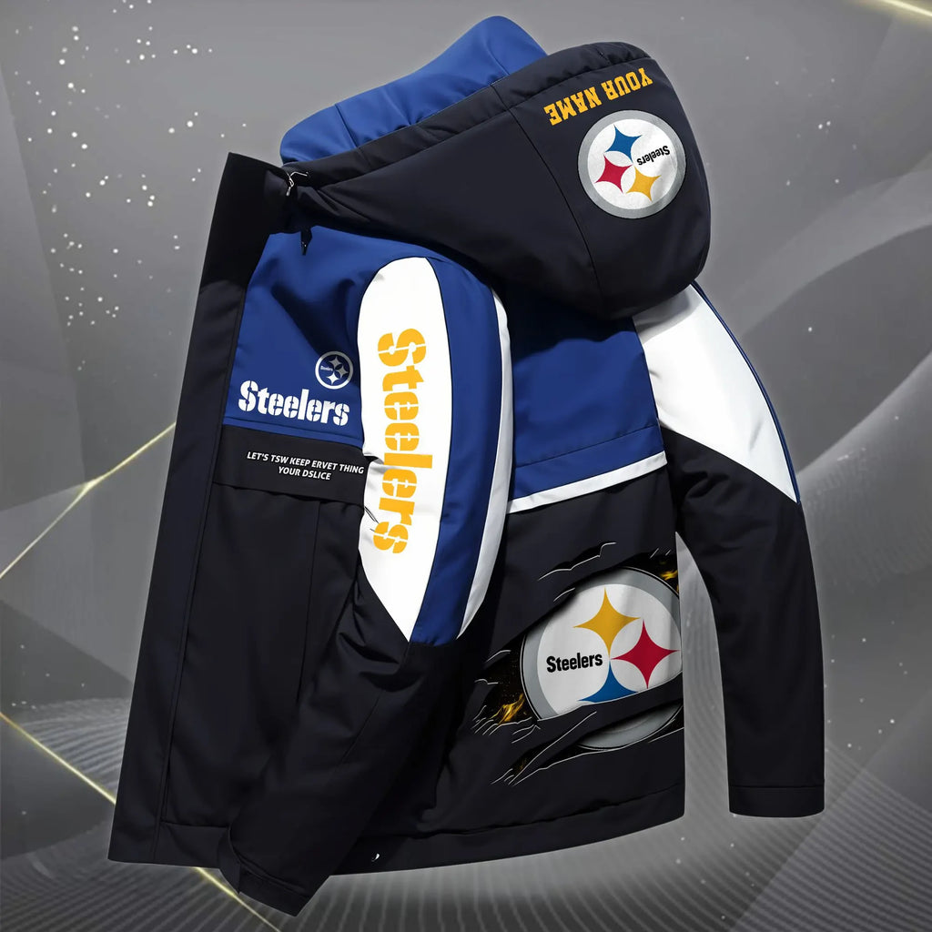 Pittsburgh Steelers Outdoor Windproof Jacket SPTOWPJK060