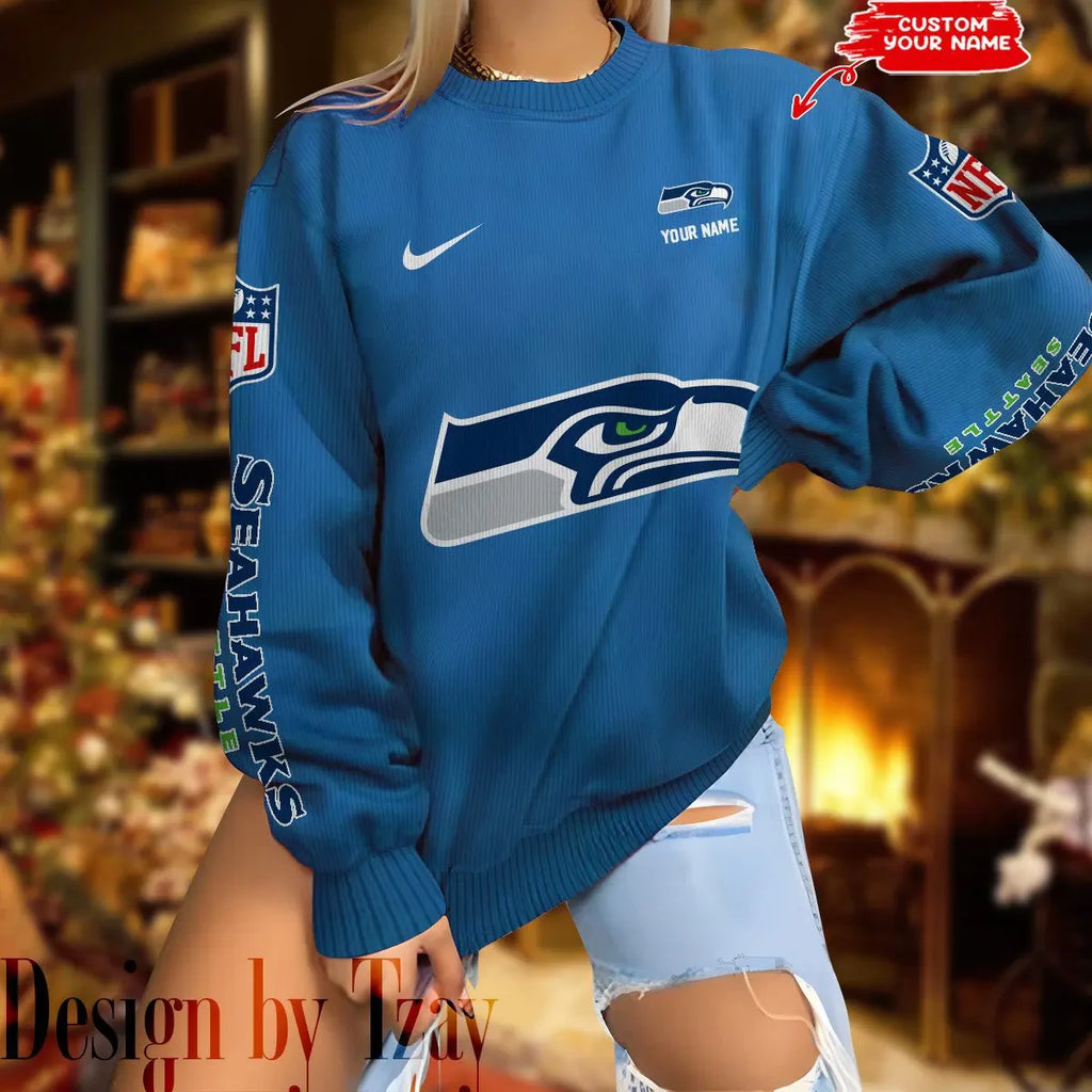 Seattle Seahawks New Woolen Sweater BGSWT213