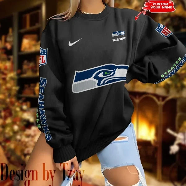 Seattle Seahawks New Woolen Sweater BGSWT213